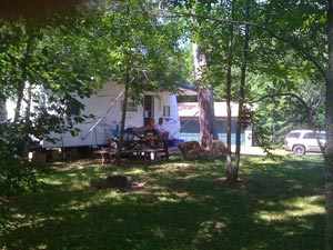 rv site on lake vermilion